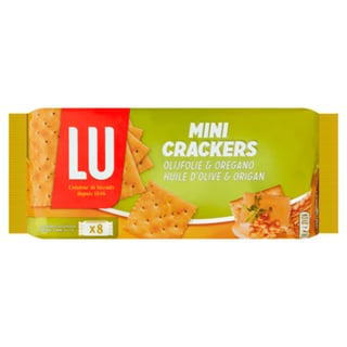 Lu Mini Crackers Olijf & Oregano