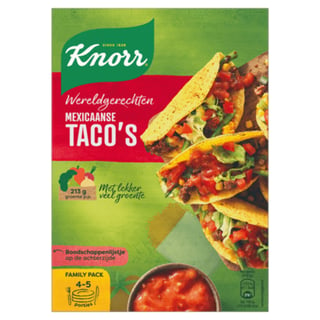 Knorr Wereldgerechten Mexicaanse Tacos XL