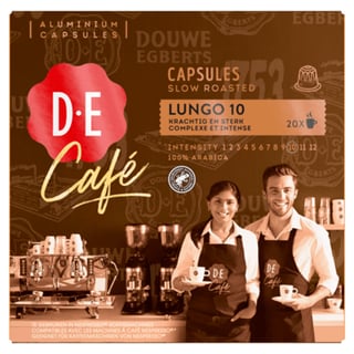 D.E. Café Koffiecups Lungo 10