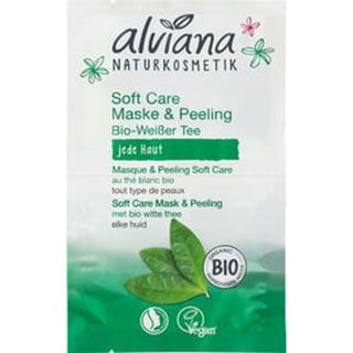 Alviana Soft Care Mask & Peeling Witte Thee 2ST