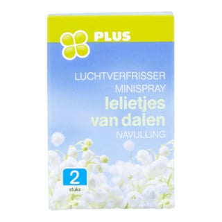 PLUS Luchtverfrisser Minispray Lelie Navul