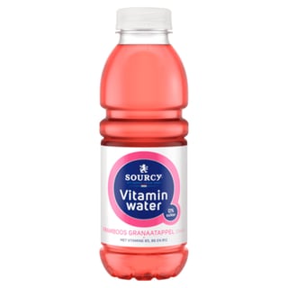 Sourcy Vitaminwater Framboos Granaatappel