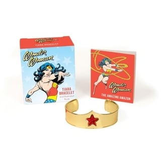 Wonder Woman - Tiara Bracelet and Illustrated Book