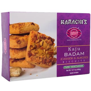 Karachi Bakery Vegan Kaju Badam Biscuits 400G