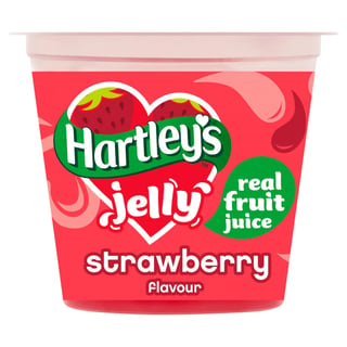 Hartley's Strawberry Jelly Tub 125G