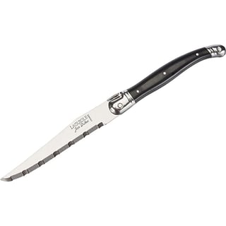 Laguiole Knife with cutting board - Black