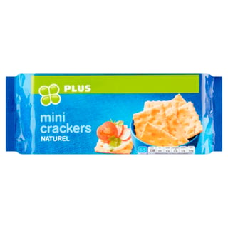 PLUS Mini Crackers Naturel