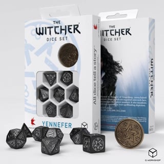 The Witcher Dice Set The Obsidian Star
