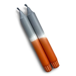 Studio Lux - Dinerkaars - Grijs, Terracotta - Dip-Dye