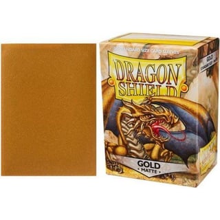 Sleeves Dragon Shield Matte Gold
