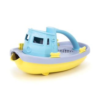Green Toys Sleepboot Pastel - Blauw
