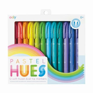 Ooly - Pastel Hues Dual Tip Markers