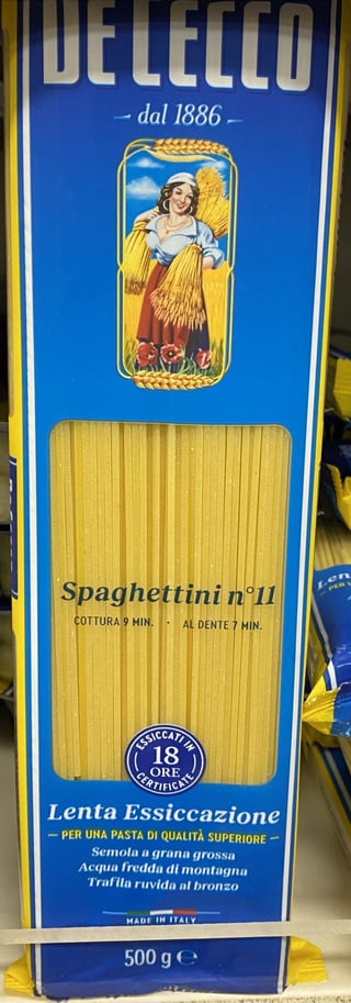 De Cecco Pasta Spaghetti Nr 11