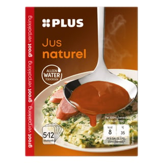 PLUS Jus Naturel 5-Pack