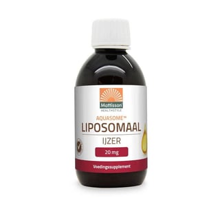 Aquasome Liposomaal Ijzer 20 Mg Citrussmaak