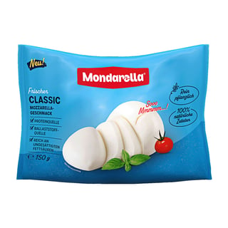 Mondarella Pflanzliche Mozzarella-Alternative 150g