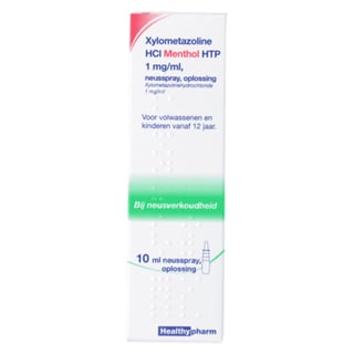 HTP Huismerk Xylometazoline Menthol Neusspray 1mg