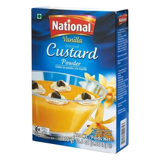 National Vanilla Custard Powder 300Gr