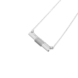 Bandhu Spiral Necklace - Silver