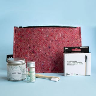 Duurzaam Cadeau - Verzorging Box - Roze/Rood