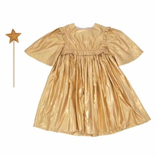 Meri Meri Gold Angel Dress 5-6 Jaar