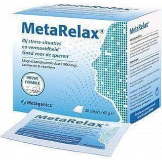 Metagenics Metarelax Zakjes - 20 Stuks - Voedingssupplement