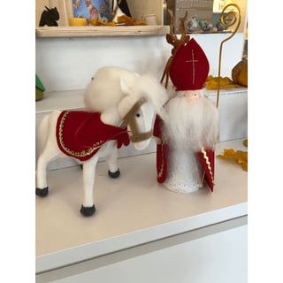 Sinterklaas Met Zijn Paard - Kant en Klaar