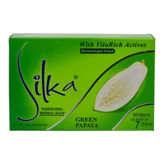Silka Green Papaya Soap 135g