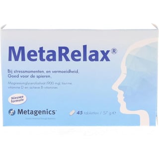 Metarelax Magnesium Voedingssupplement Tabletten 90+15 105 St