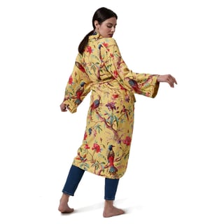 Kimono Royal Paradise Banana Viscose One-Size
