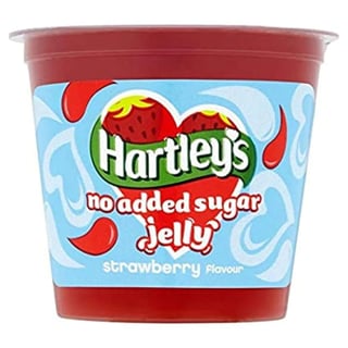 Hartley's Strawberry Jelly Tub No Added Sugar 125G