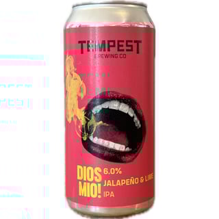 Tempest Dios Mio Jalapeno & Lime IPA 440ml