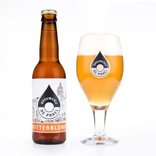 Brouwerij De Prael Bitterblond Bier 6 Stuks