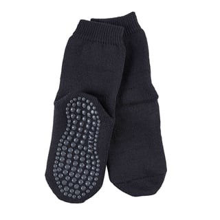 FALKE Catspads Socks with Anti-Slip Sole for Toddlers & Kids and Adults, Col. 3000 Black - Größe: 27-30