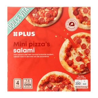 PLUS Dolce Vita Mini Pizza Salami