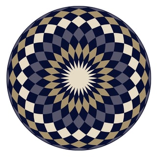 Placemat Mandala Art Deco