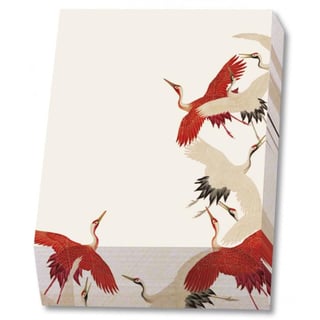 Bekking & Blitz Notitieblok Red and White Cranes