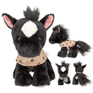 Miss Melody Knuffelpaard Black Angel (20 Cm)