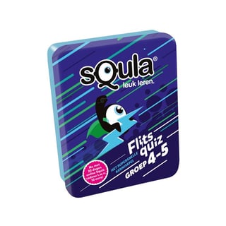Spel Squla Flitsquiz Groep 4 en 5