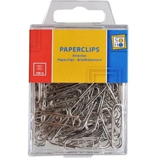 Paperclips 100/ Zilver Soho