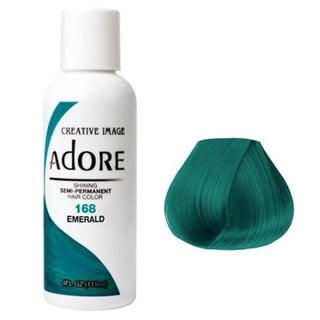 Adore Semi Permanent Hair Color 168 - Emerald 118ML