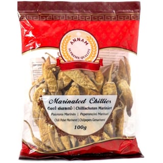 Annam Marinated Chillies 100Gr (Butter Chillis)