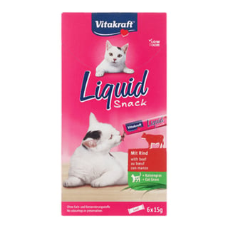 Vitakraft Liquid Snack Rund & Kattengras