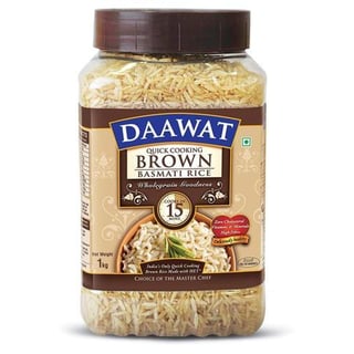 Daawat Brown Basmati Rice 1Kg