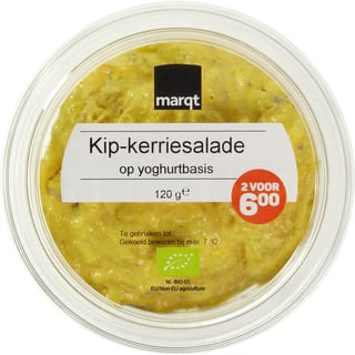 Kip Kerrie Salade Op Yoghurtbasis
