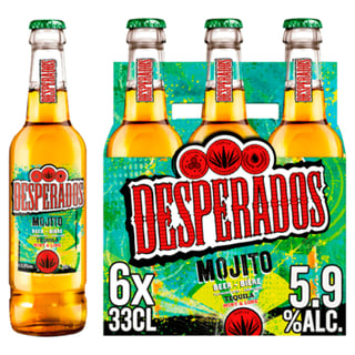 Desperados Mojito Bier Fles 6x33cl