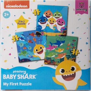 Baby Shark Puzzel 3 in 1