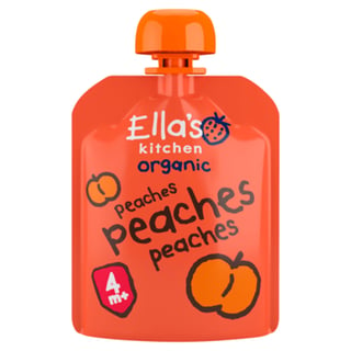 Ella's Kitchen Peaches 4+ Knijpzakje Bio