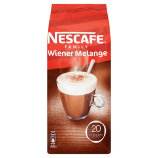 Nescafe Oploskoffie Wiener Melange Family