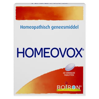 Boiron Homeovox Omhulde Tabletten 60TB